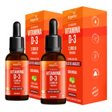 Kit 2x Vitamina D3 2000 Ui Por Gota Sublingual Lipossolúvel Formulada Em Óleo De Abacate Sabor Limão Bigens