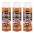 Kit 3 Abro Copper Gasket Spray 255 G   Formador Juntas Cobre