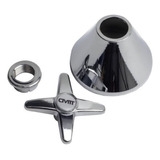 Kit 3 Acabamentos Metal