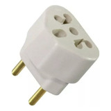Kit 3 Adaptador Bob Love Benjamim 10a 20a Pino Maciço 110v 220v