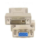 Kit 3 Adaptador Dvi i P Vga Femea 24 5 Pinos Placa De Video