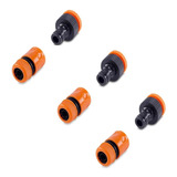 Kit 3 Adaptador Fêmea Torneira 3 Engate Rápido Jardim