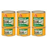Kit 3 Adesivo Epóxi Premium Cola Tudo Ferro Concreto Sikadur 32 Lata 1kg A B 