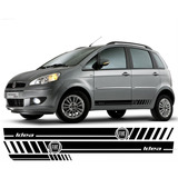 Kit 3 Adesivo Fiat