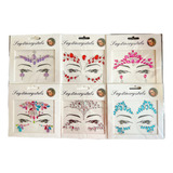 Kit 3 Adesivo Glitter