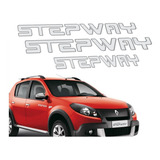 Kit 3 Adesivos Renault Sandero Stepway