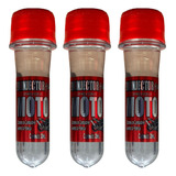 Kit 3 Aditivo Otimizador De Combustível Dx Fuel Moto 20ml