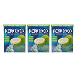 Kit 3 Água De Coco Esterilizada Caixa 200ml Kero Coco