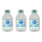 Kit 3 Águas Destilada 5 Litros P autoclave E Limpeza Cpap