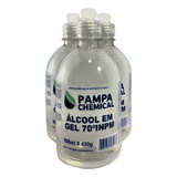 Kit 3 Álcool Gel Antisséptico 70 500ml 430g