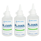 Kit 3 Álcool Isopropílico 99 8 Pci Eletrônicos 110ml