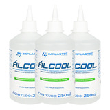 Kit 3 Álcool Isopropílico 99 8 Pci Eletrônicos 250ml