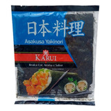 Kit 3 Alga Nori Asakusa Yakinori Karui Com 50 Folhas