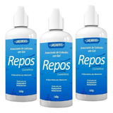 Kit 3 Amaciante De Cutículas E Calosidades Em Gel Repôs 140g