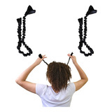 Kit 3 Amarrador De Cabelo Coque Afro Puff De Cetim Antefriz