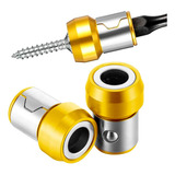 Kit 3 Anéis Adaptadores Ultra Magnéticos Para Pontas Bit Imã
