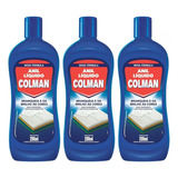 Kit 3 Anil Líquido Colman Branqueador E Brilho Roupa 200ml