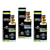 Kit 3 Animals Perfume Masculino Amakha Paris