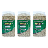 Kit 3 Arroz Orgânico Ecobio 7 Grãos Integral Não Transgênico
