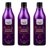 Kit 3 Ativador Ametista Melanina Bronze 450ml Cada
