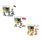 Kit 3 Baldes Soldados