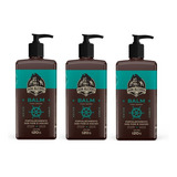 Kit 3 Balm Hidratante Barba Calico Jack Don Alcides