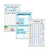 Kit 3 Banners Calendario