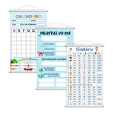 Kit 3 Banners Calendario