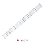 Kit 3 Barras Compatível Com 40l2600 L40d2900f Televisão 40 Polegadas Pci Eletroparts