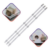 Kit 3 Barras Led Compatível Tv Ph28c20 Ph28c20d 3v
