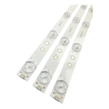 Kit 3 Barras Led Dl2971 b w Ph29e52dg 8 Leds Novo Original
