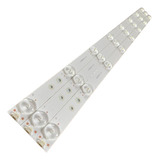 Kit 3 Barras Leds Ph29e52dg Dl2971 b w 8 Leds Frete Grátis