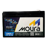 Kit 3 Bateria Moura Estacionária Nobreak Alarme Vlra 12v 7ah