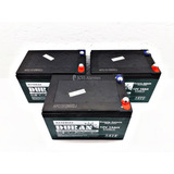 Kit 3 Baterias 6 dzm 14 Skate Scooter Elétrico Two Dogs 800w