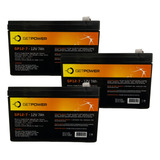 Kit 3 Baterias Para