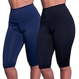 Kit 3 Bermuda Ciclista Lisa Poliamida Cós Alto Longa Moda Fitness Academia Cor Colorido Tamanho GG Gênero Feminino