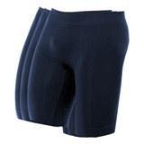 Kit 3 Bermuda Cueca Térmica Masculina Anti Assadura Bike