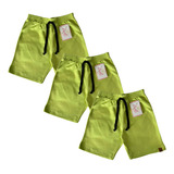 Kit 3 Bermuda Infantil