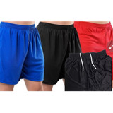 Kit 3 Bermudas Calção Para Academia Futebol Caminhada E Gina