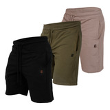 Kit 3 Bermudas De