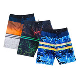 Kit 3 Bermudas Infantil