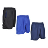 Kit 3 Bermudas Masculina Calção Plus Size G6 E G7 Grande