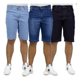 Kit 3 Bermudas Masculinas