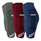 Kit 3 Bermudas Suplex