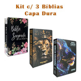 Kit 3 Biblias Sagrada
