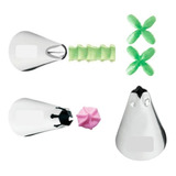 Kit 3 Bicos De Confeitar Wilton Pequeno Especialidades Aço