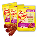 Kit 3 Bifinho Keldog Criadores Carne E Cereais P Cães 500g