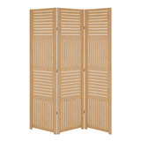 Kit 3 Biombo Horizontal Vertical Sanfonado Separador Folha Painel Divisória Com Dobradiça Jt Home
