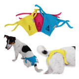 Kit 3 Biquíni Calcinha Pet Fêmea Cachorra Pickorruchos