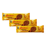 Kit 3 Biscoito Caramelizado Speculloos 84g Bauducco